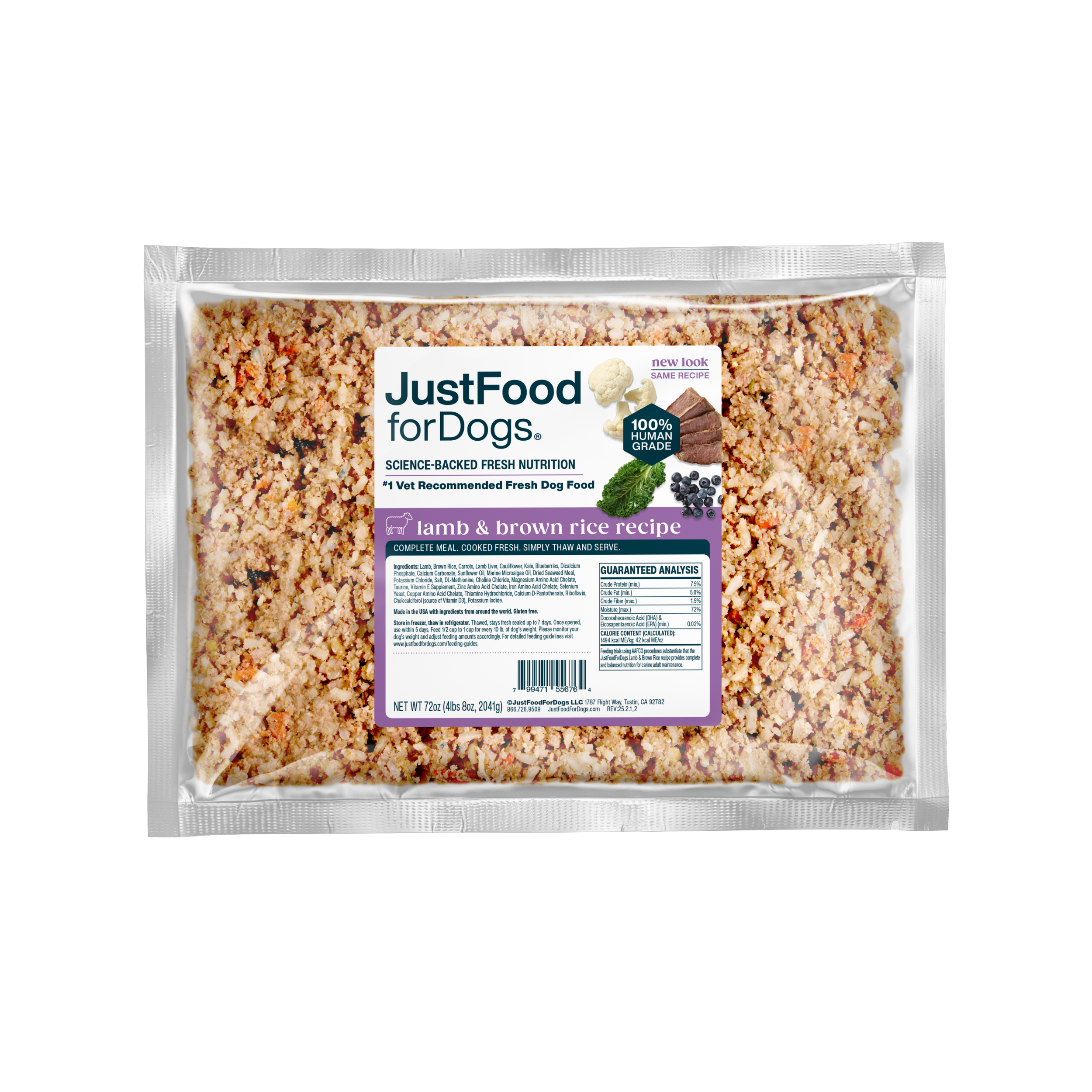 Fresh: Lamb & Brown Rice