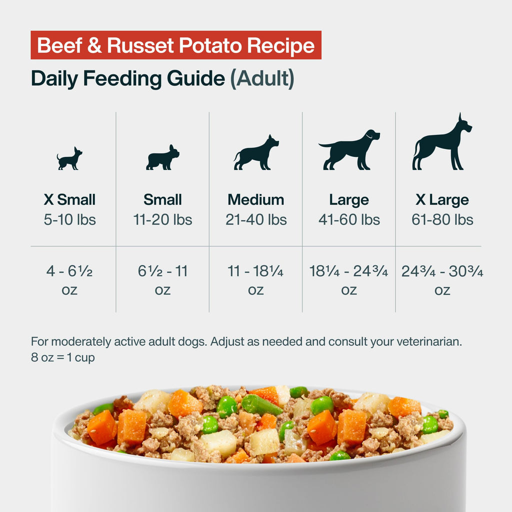 Fresh Frozen: Beef & Russet Potato