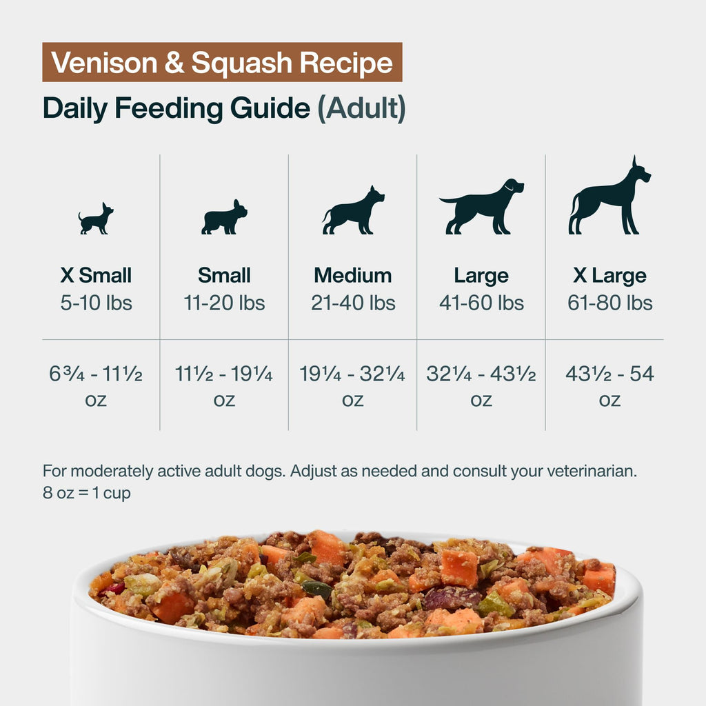 Fresh: Venison & Squash