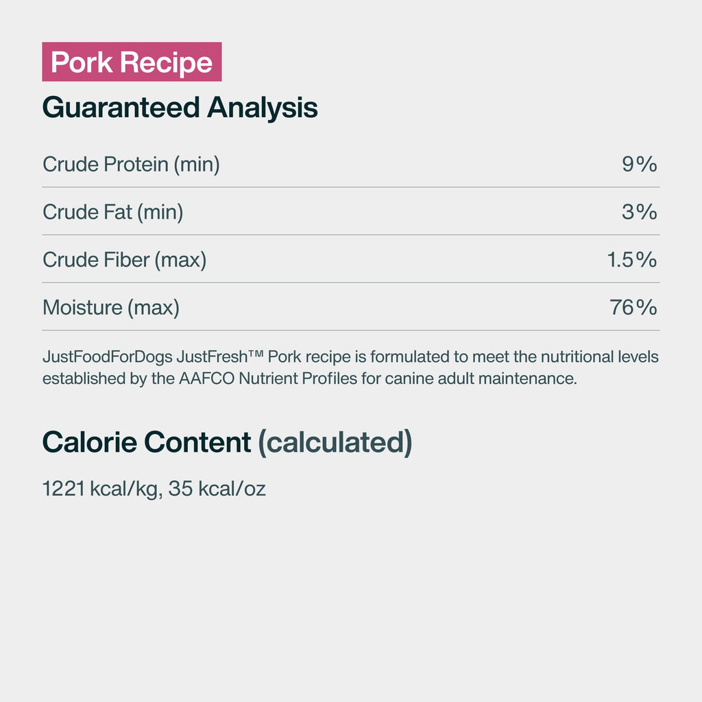 JustFresh: Home-Cooked Pork