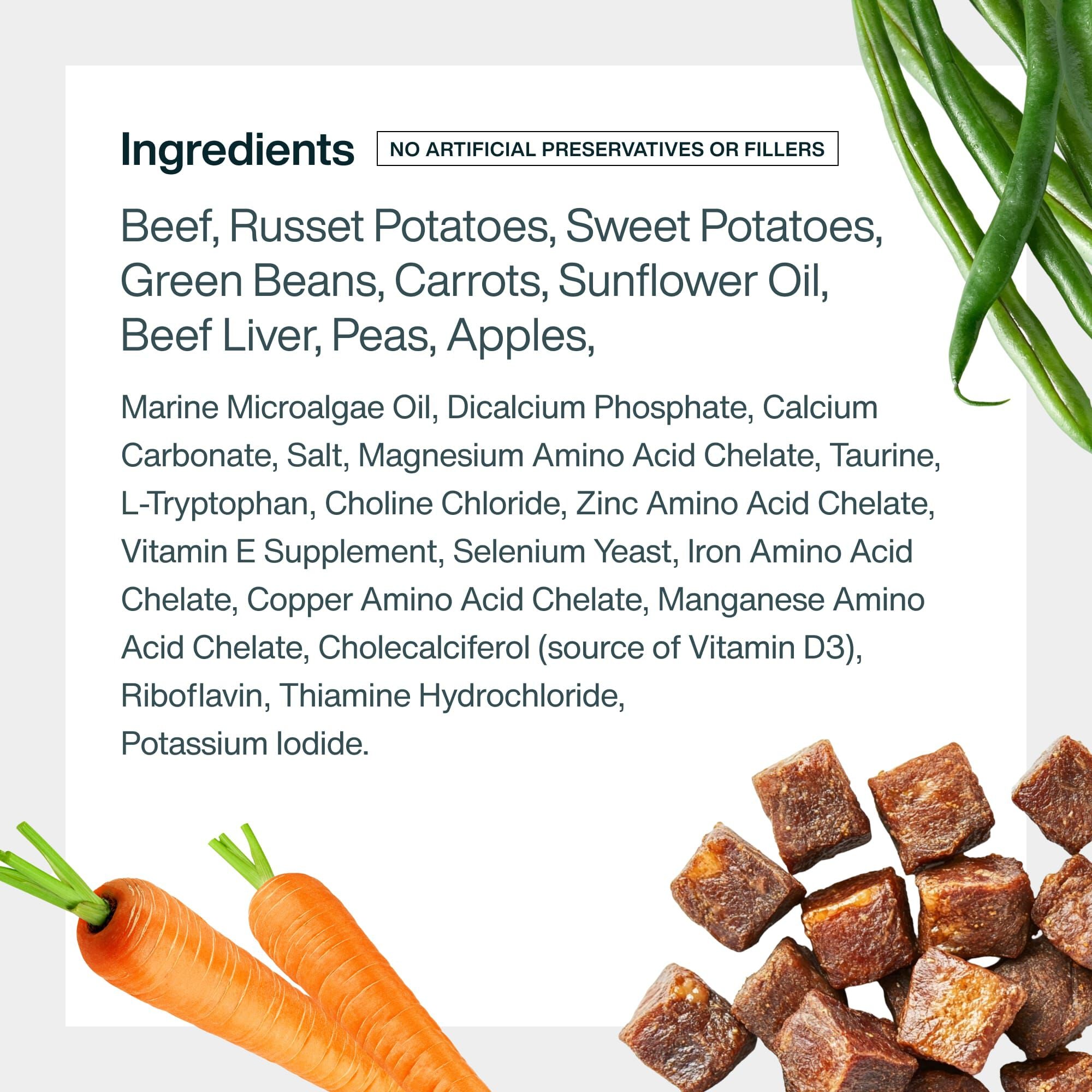 Fresh Frozen: Beef & Russet Potato