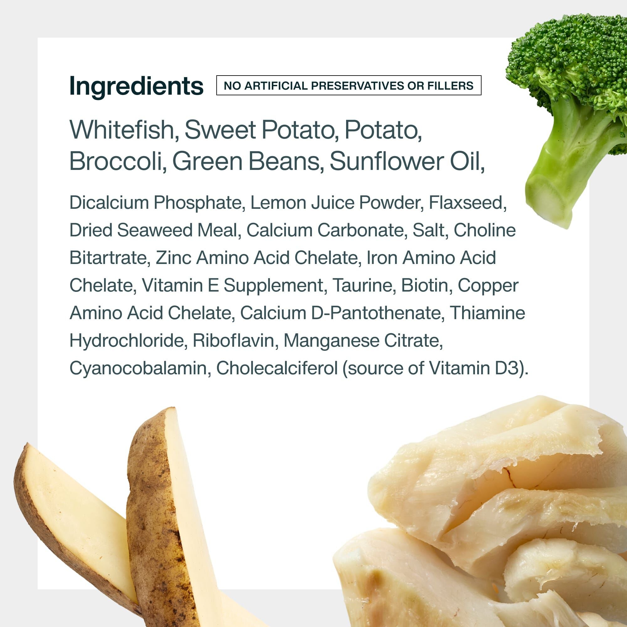 Fresh Frozen: Fish & Sweet Potato