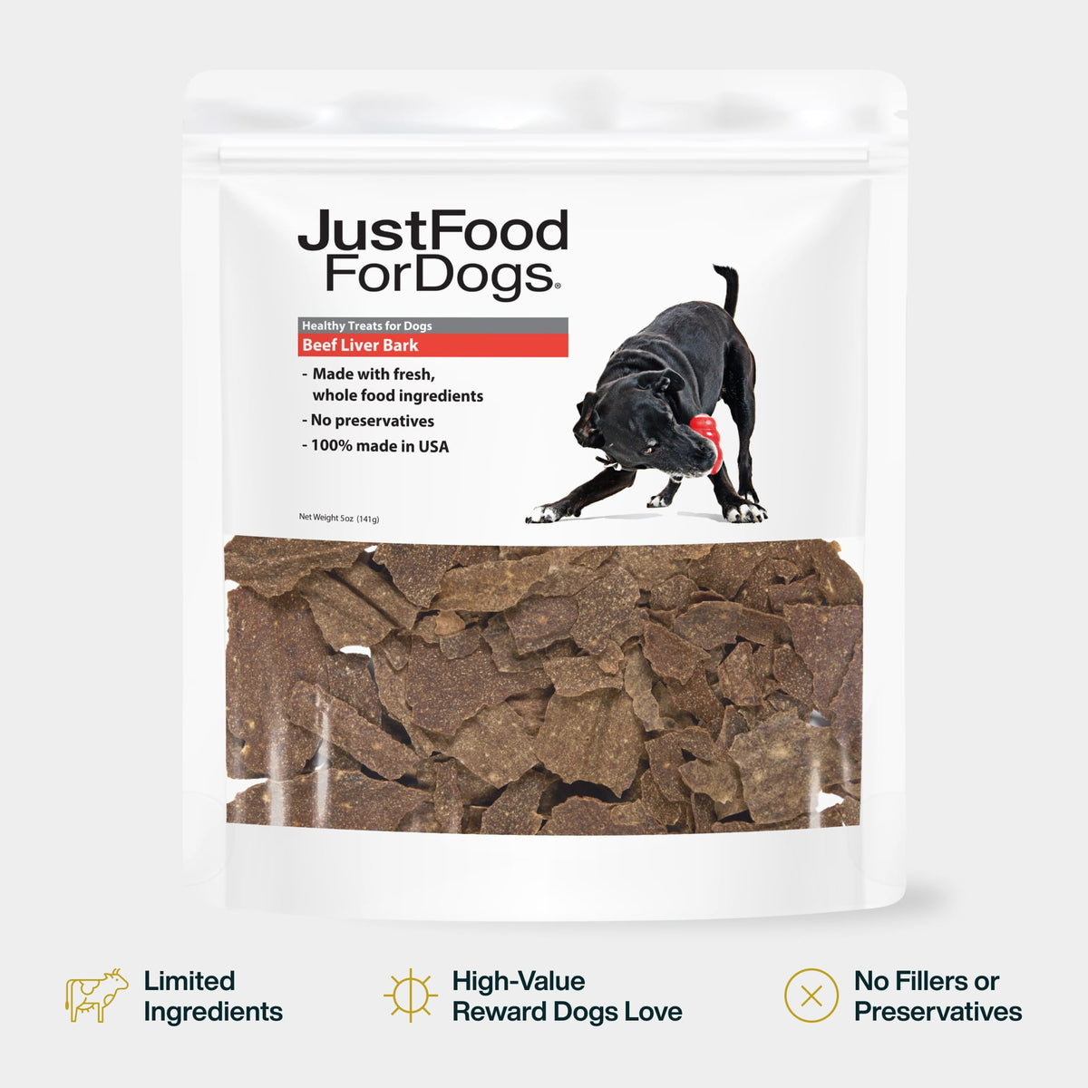 Beef Liver Bark Dog Treats