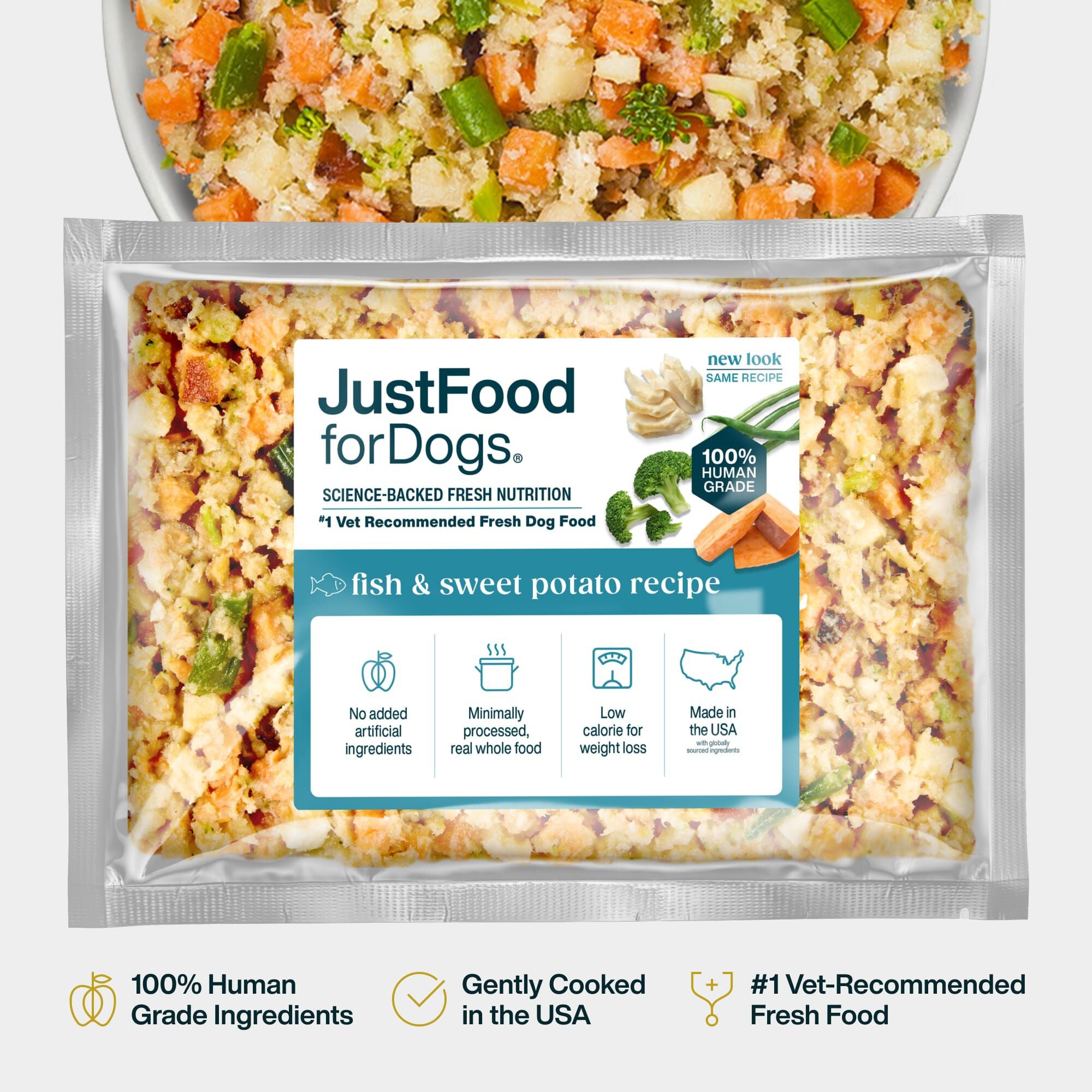 Fresh Frozen: Fish & Sweet Potato